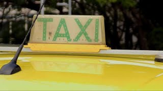 Uber and taxi drivers protest in Brasilia ahead of key vote [upl. by Gruchot]