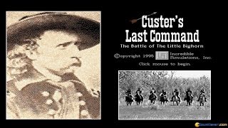 Custers Last Command gameplay PC Game 1995 [upl. by Anaujait428]