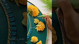 Sculpture Floral mirror 😍 Online class whatsapp 6382668709 shorts trending diwali diy diycrafts [upl. by Laehcimaj]