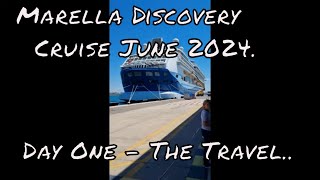 Marella Discovery 2 cruise June 2024  Day one the travel [upl. by Strade756]