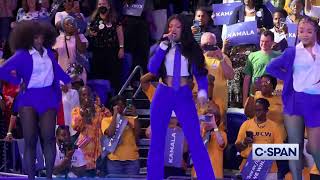 Megan Thee Stallion Campaigns for Kamala Harris  FULL PERFORMANCE Atlanta Georgia rally 7302024 [upl. by Ayotal]