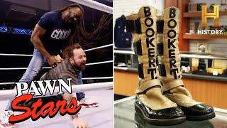 Pawn Stars WWE Champ Booker T Joins Rick amp Chum in Texas Season 21 [upl. by Remington]