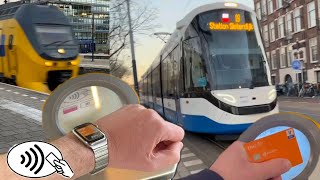 How to use contactless payments on all Public Transport in The Netherlands [upl. by Anurag]