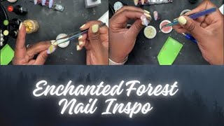 Enchanted Forest Nail Inspo [upl. by Atinahc891]