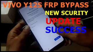 VIVO Y12s V2026 FRP BYPASS NEW SCURITY 2024 [upl. by Martres]