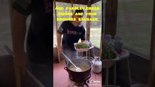 Tik Tok of Stale Cracker Cajun cooking pastalaya part 2 [upl. by Bland]