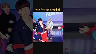 Wait for Suga Swag 😎🤟shorts btsshorts suga ytshorts trendingshorts viralshort [upl. by Aetnahc]