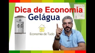 Como Fazer Economia de Energia  Utilizando o Gelágua Bebedouro [upl. by Eldredge]