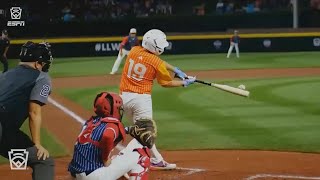 Texas crushes three home runs in their opening round game [upl. by Meece]