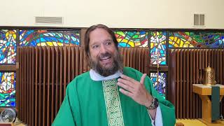 Sunday Catholic Mass for July 21 2024 with Father Dave [upl. by Asiled]