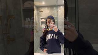 night routine vlognightroutine aesthetic nightroutinevlog selfcare grwm vlog skincare vlogs [upl. by Evers]