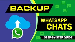 How to Backup WhatsApp Chats [upl. by Allanson]