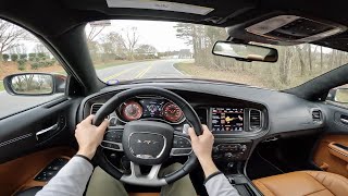 NEW Dodge Charger SRT Hellcat Widebody  POV Walkaround and Test Drive ASMR [upl. by Haile187]