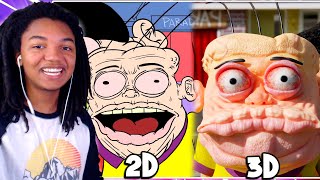 3D Ed Edd n Eddy Brings Back CURSED Memories MeatCanyon JAWBREAKER [upl. by Eirena]