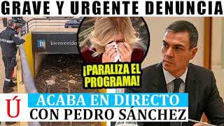 Susanna Griso NO PUEDE MÁS PARALIZA el PROGRAMA Y AVERGÜENZAN a PEDRO SÁNCHEZ por DANA COMO NUNCA [upl. by Allesor]