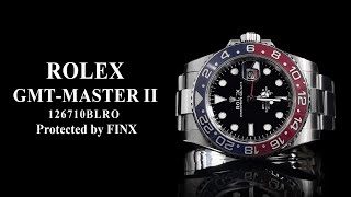 Rolex GMTMaster II 126710BLRO Protection Film [upl. by Dannel]