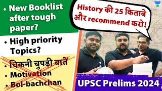 BolbachchanMUKT Roadmap to UPSC Prelims 2024New Booklist High priority Areas Strategy Analysis [upl. by Leahcimauhsoj898]