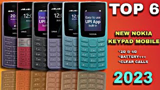 New 6 best Nokia keypad mobile 2023  best feature phone 2023 nokia  nokia keypad mobile 2024 [upl. by Amlez695]