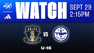 Philadelphia Union Academy U16 vs TSF 92924 [upl. by Healy]