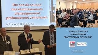 Soutenir lenseignement professionnel catholique [upl. by Tadd]