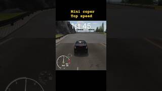 Mini coper top speed check 1st to 5th gear car parking multiplayer 2 crakkaditya shorts trending [upl. by Dania]