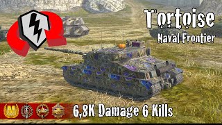 Tortoise  68K Damage 6 Kills  WoT Blitz Replays [upl. by Limann]