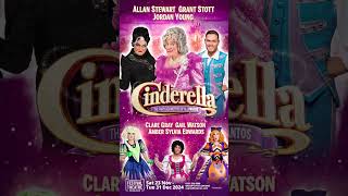 Edinburgh Panto 2024 Cinderella panto edinburgh christmas familyshow theatre [upl. by Katalin]