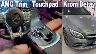 C200 4Matic TouchPad RetroFit  AMG Direksiyon Trim  Kablosuz CarPlay  Krom Detaylar [upl. by Rebekkah]