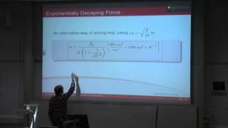 Dynamics Noise amp Vibration  Ch 3  Nonperiodic and Sinusoidal Forcing Functions [upl. by Oicor504]