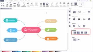 EdrawMind formerly MindMaster Tutorial  How to Use Rainbow Color Function [upl. by Haral]