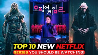 Top 10 New TV Shows On Netflix Right Now  Best Series of 2024 [upl. by Lerrehs]