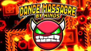 Hard Demon Dance Massacre by Hinds  Geometry Dash 22 [upl. by Raveaux]