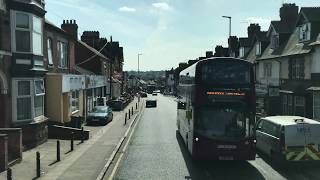 Full Route Visual  First Leicester 54  Beaumont Centre to Goodwood  35191 and 35189 SK16 GVOM [upl. by Eet]