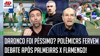 quotEU NÃO TENHO PROVAS mas é o que EU ACHO O Daronco hoje devequot POLÊMICAS em Palmeiras x Flamengo [upl. by Asirret684]