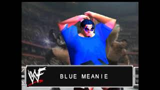 Blue Meanie Vs Bradshaw  WWF SmackDown [upl. by Shriner140]