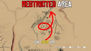 This is The most terrifying spot in the entire game  RDR2 [upl. by Etnahs602]