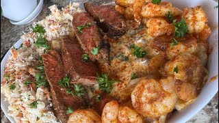 quotCreate A Flavor Explosion  Crab Shrimp and Steak Cajun Pastaquot [upl. by Eedak]