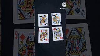 Easy card trick with 4 suits [upl. by Okkin702]