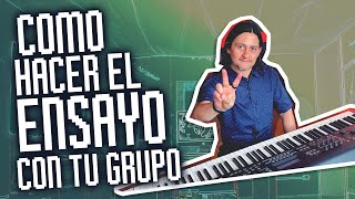 Como ensayar con tu grupo de musica [upl. by Inaluiak]