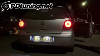 VW Polo GTI 18t 9n3 Stage 2  Pops amp Bangs  Hardcut Limiter [upl. by Brion]