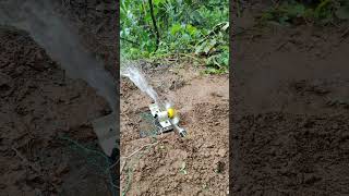 diy mini hydro electric generator free electricity from water shorts [upl. by Dalli]