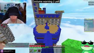 Queueing BoomerNA  Hypixel Bedwars [upl. by Plusch]