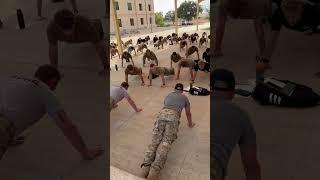 Memorial Pushups with AFROTC Cadets [upl. by Burney]