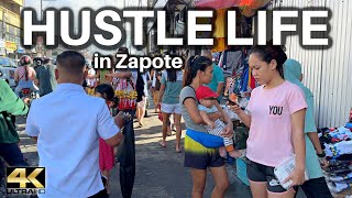 Hustle Street Scenes from Zapote Bacoor Cavite Philippines 4K [upl. by Sitoiyanap]