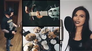 Demons Are A Girls Best Friend cover feat Valerie Chudentsova 3L3V3N DRUMS The Pirate Bass [upl. by Sussna]