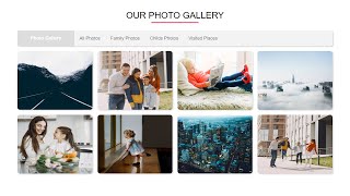 photo gallery html and css  make a photo gallery using html amp css only  am webtech [upl. by Banna]