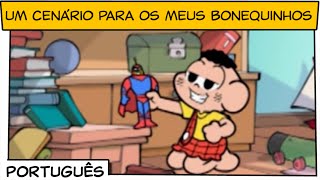 Um cenário para os meus bonequinhos  Turma da Mônica [upl. by Atiuqram397]