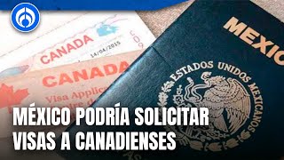 ¿México se la regresa a Canadá con las visas [upl. by Fital918]