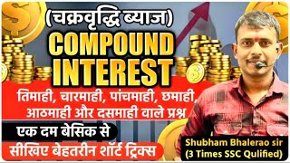 Compound Interest amp Class2 ।Maths Calculation Tricks by Shubham Sir [upl. by Tennes]