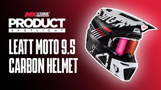 Leatt Moto 95 Helmet Adventure Helmet Review  MXstore Australia [upl. by Anelem]